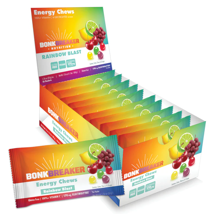 Bonk Breaker Energy Chews - Rainbow Blast - 1 pack