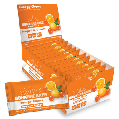 Bonk Breaker Energy Chews - Tangerine Orange - 1 pack