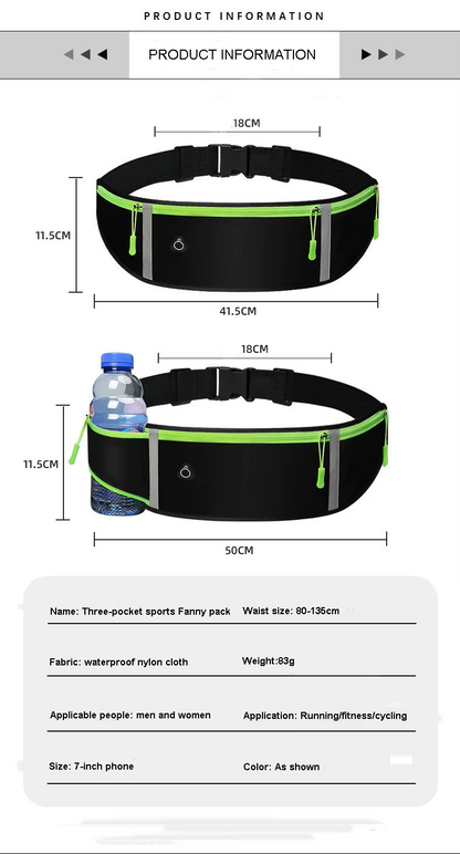 Reflective Sports RUNNING WAIST BAG