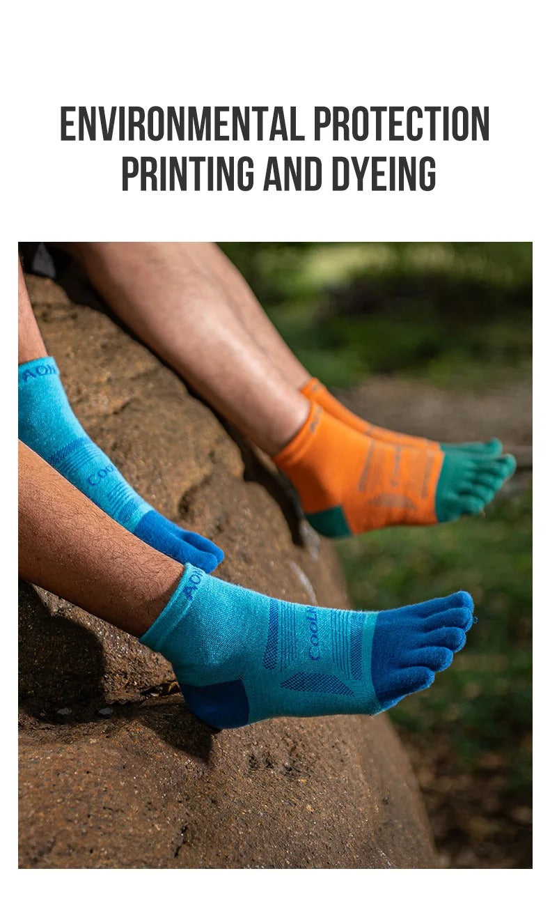 Aonijie SPORTS FIVE FINGER SOCKS Set of 3 PAIRS Model no. E4838