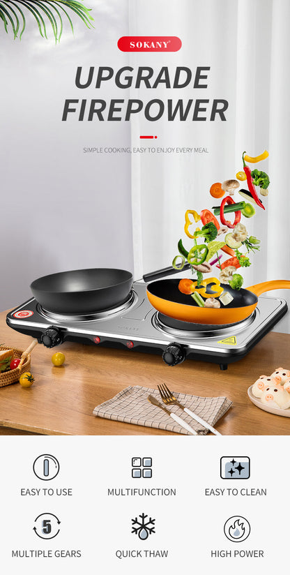 Sokany Double Heating Induction Cooker 2000W