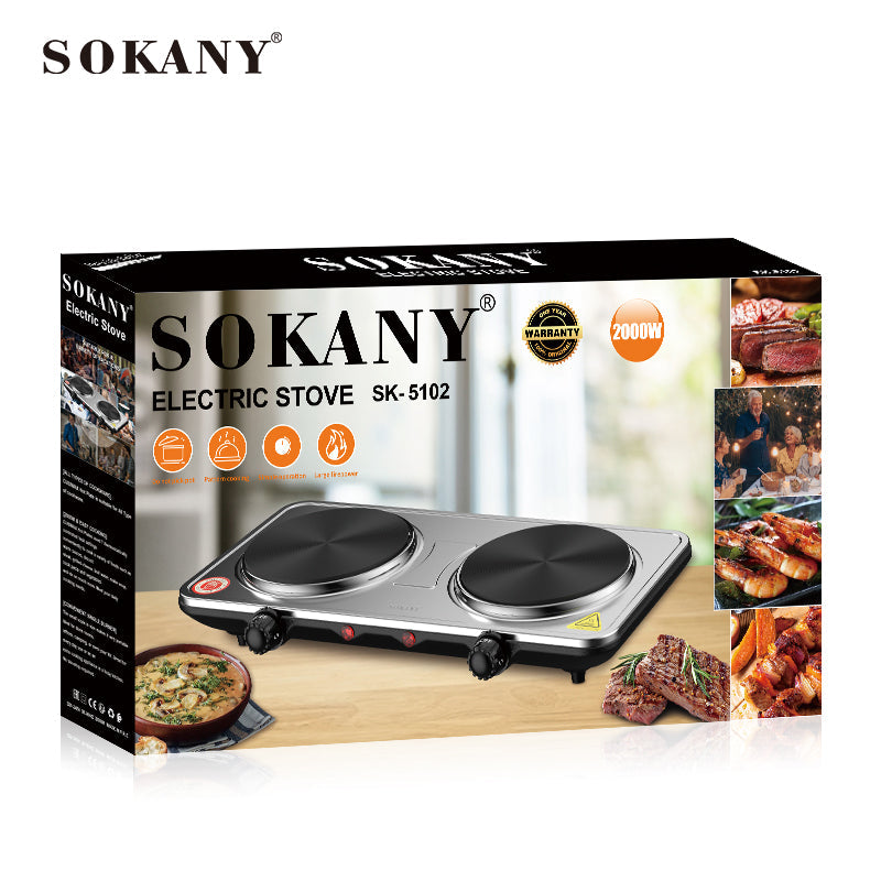 Sokany Double Heating Induction Cooker 2000W