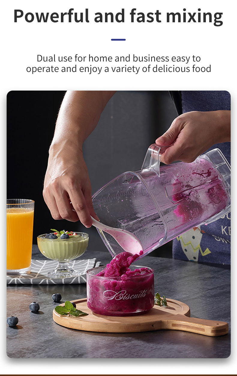 Sokany 2.5L Capacity 9 Speed Adjustable Portable Blender 6000W