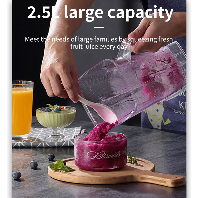 Sokany 2.5L Capacity 9 Speed Adjustable Portable Blender 6000W