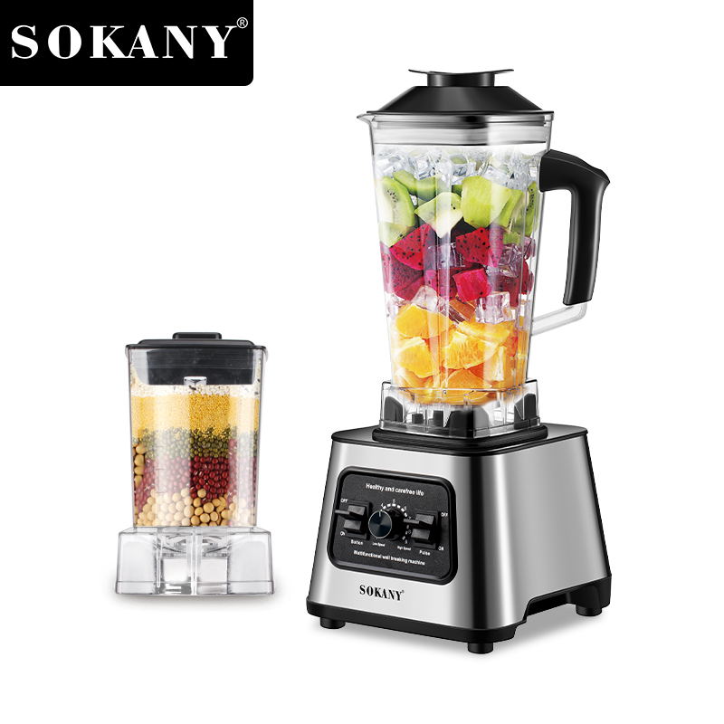 Sokany 2.5L Capacity 9 Speed Adjustable Portable Blender 6000W