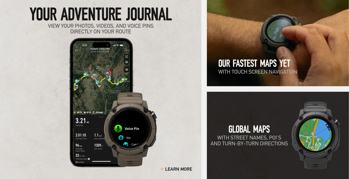 COROS NOMAD GPS Watch