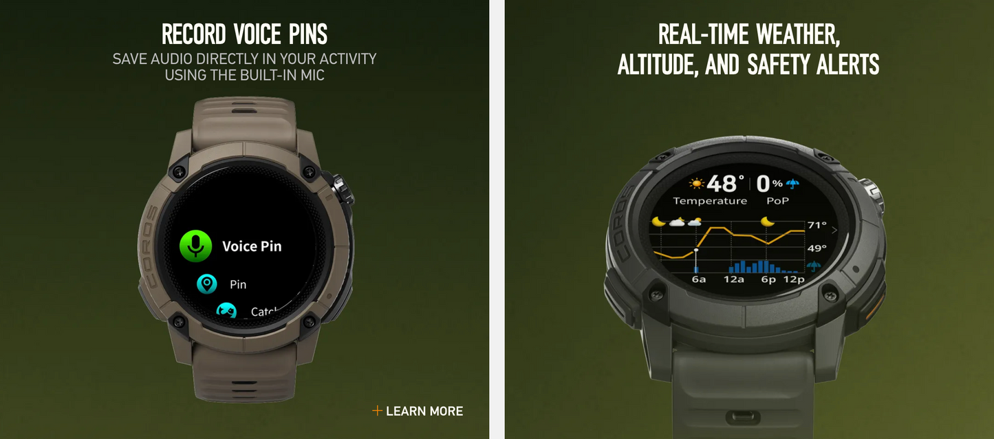 COROS NOMAD GPS Watch