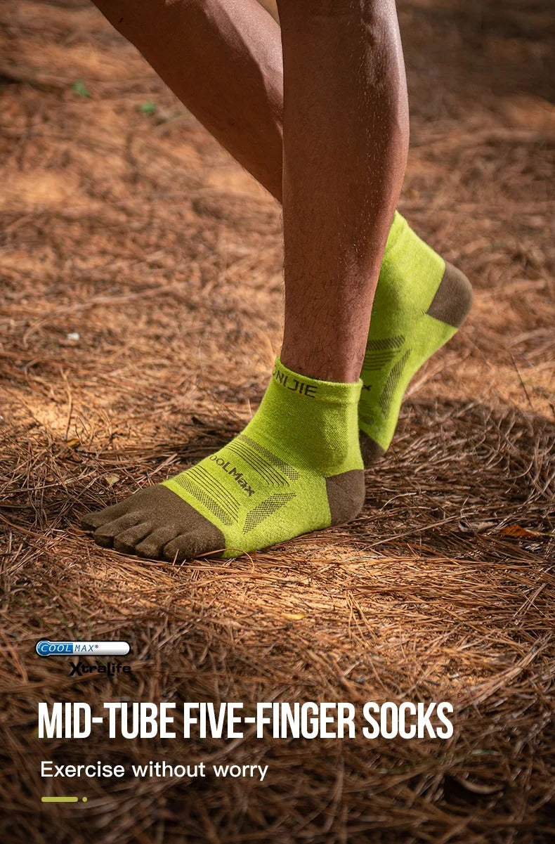 Aonijie SPORTS FIVE FINGER SOCKS Set of 3 PAIRS Model no. E4838