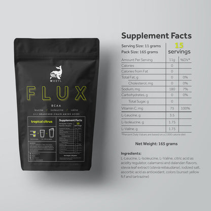 FLUX BCAA TROPICAL CITRUS 165g