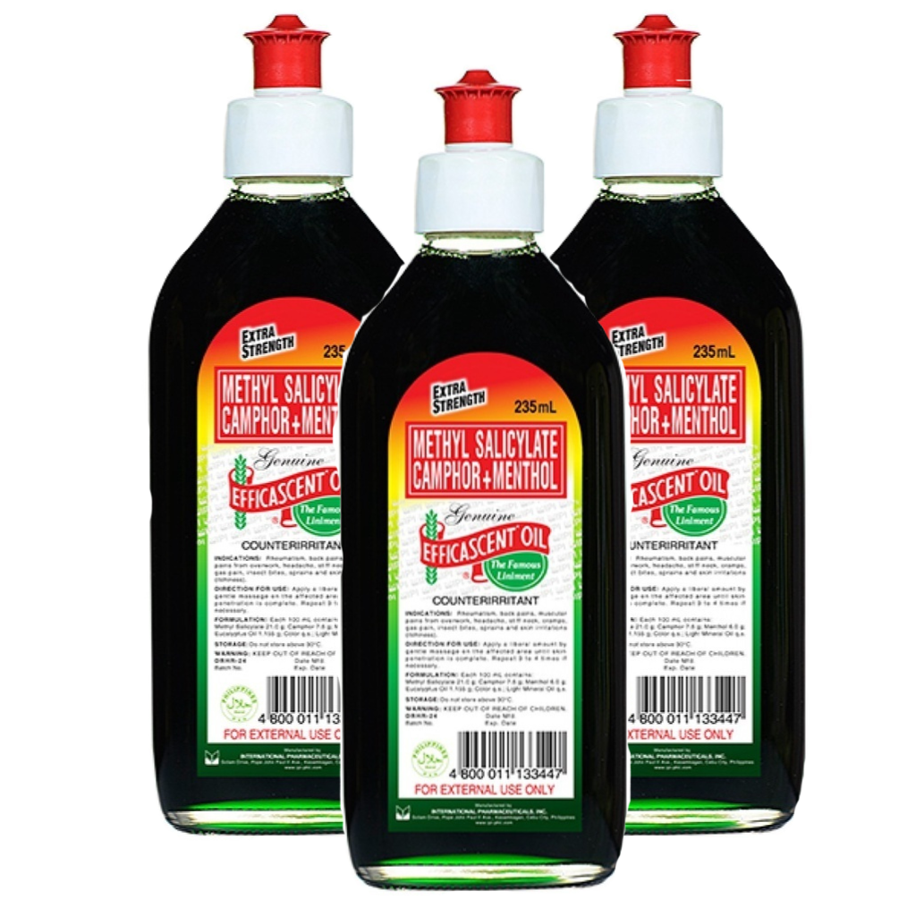 EFFICASCENT OIL-EXTRA STRENGTH (235mL x 3 bots)