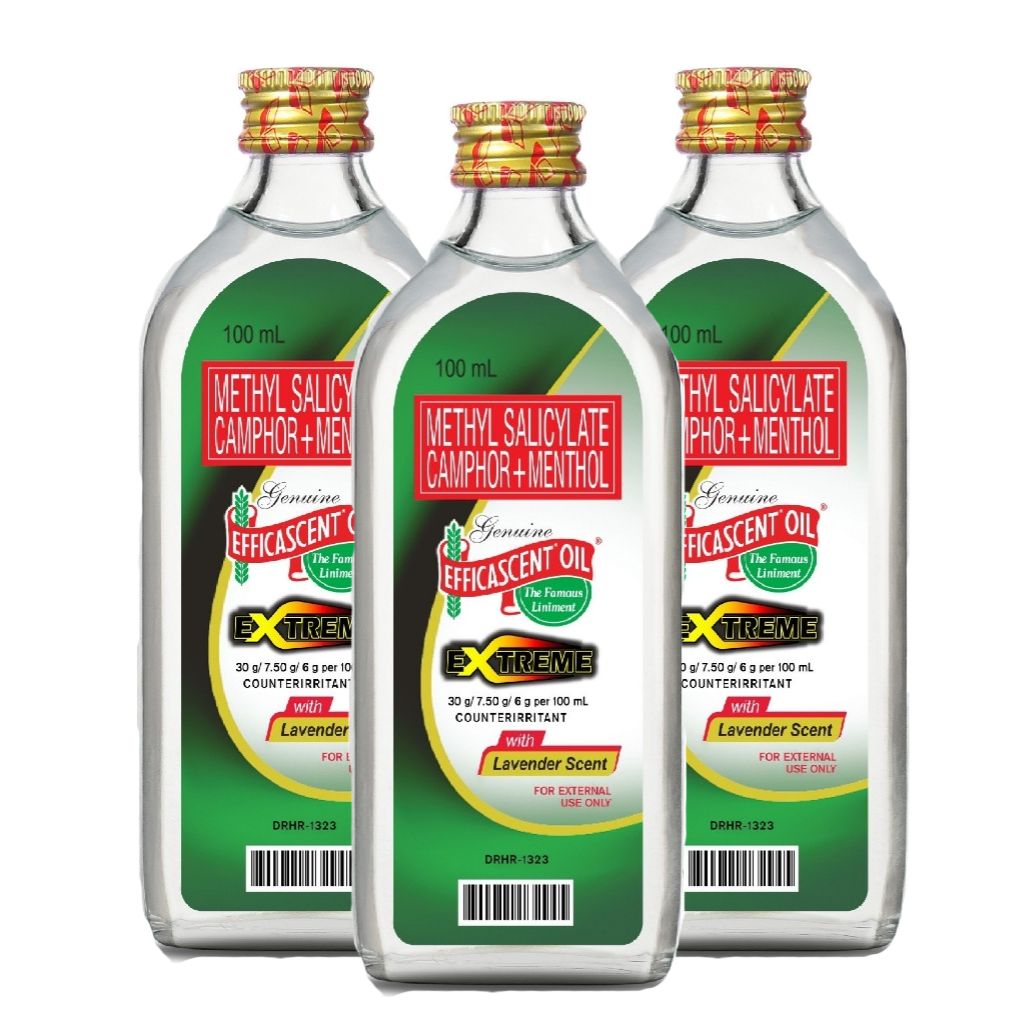 Efficascent Oil Extreme 100mL (3 bottles)