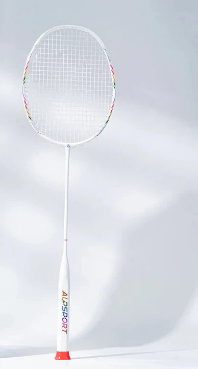 ALP SPORT 1pc - ALP BBQ2.0 8U Super Light Titanium Alloy 100% Full Carbon Fiber Badminton Racket 24-30Lbs