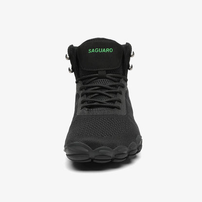 Saguaro Vitality V Barefoot Minimalist Hiking Shoes - BLACK