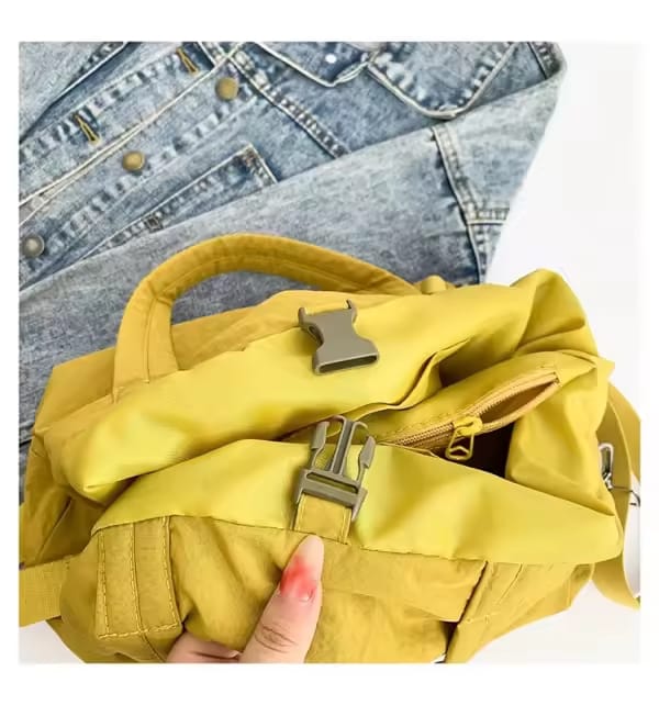 Large-Capacity Shoulder Sling Fitness and Travel BAG for Women