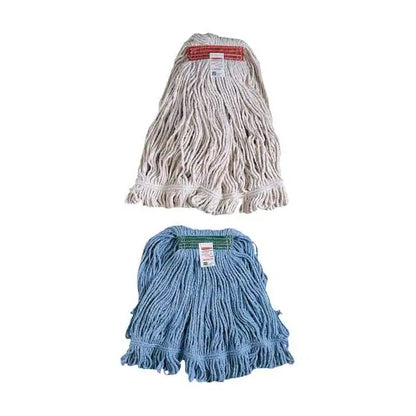 RUBBERMAID - Green Super Stitch Blend Mop 1"Headband - LARGE