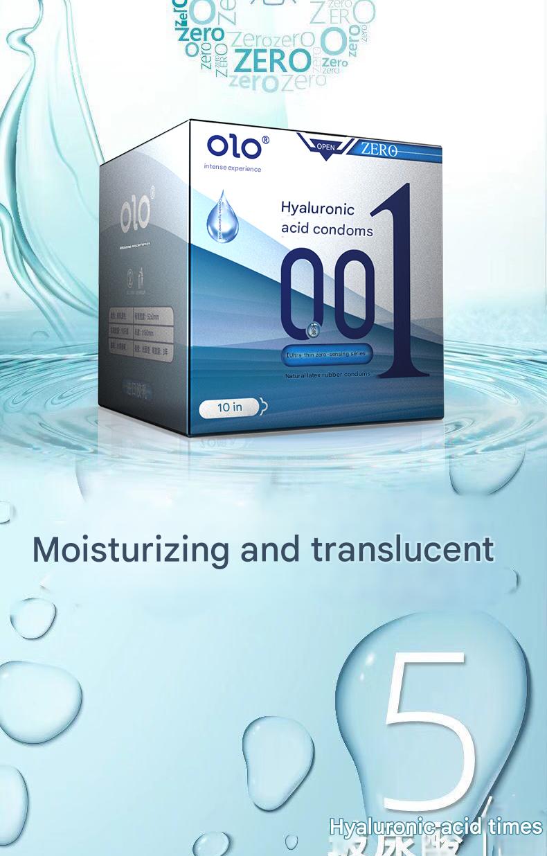 JAPANESE OLO ULTRA THIN CONDOM (10 TABLETS) - per Box