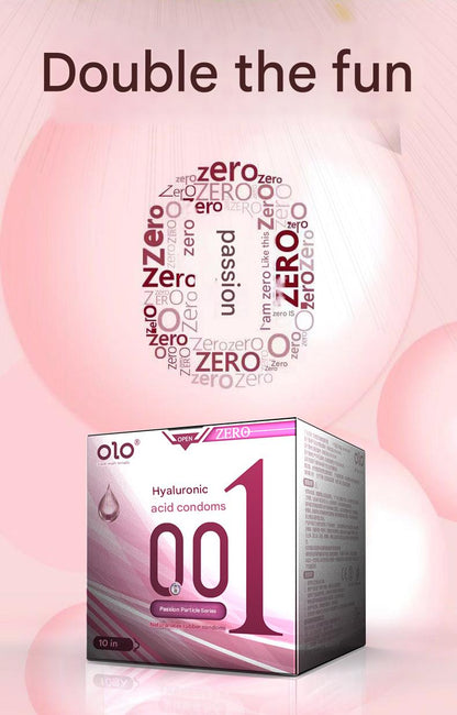 JAPANESE OLO ULTRA THIN CONDOM (10 TABLETS) - per Box