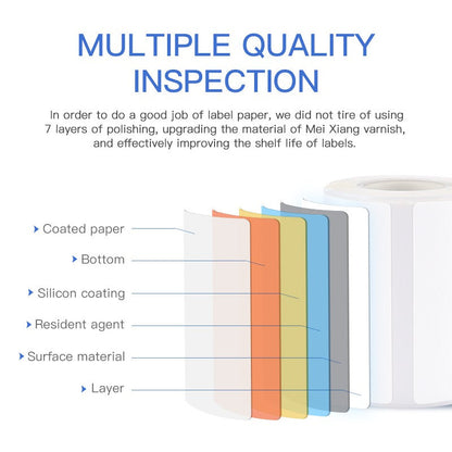 Niimbot B21/B1/B3S Thermal Label Sticker Paper Printable White 20-50mm Width