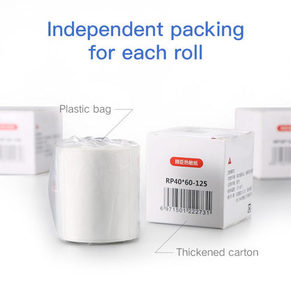 Niimbot B21/B1/B3S Thermal Label Sticker Paper Printable White 20-50mm Width