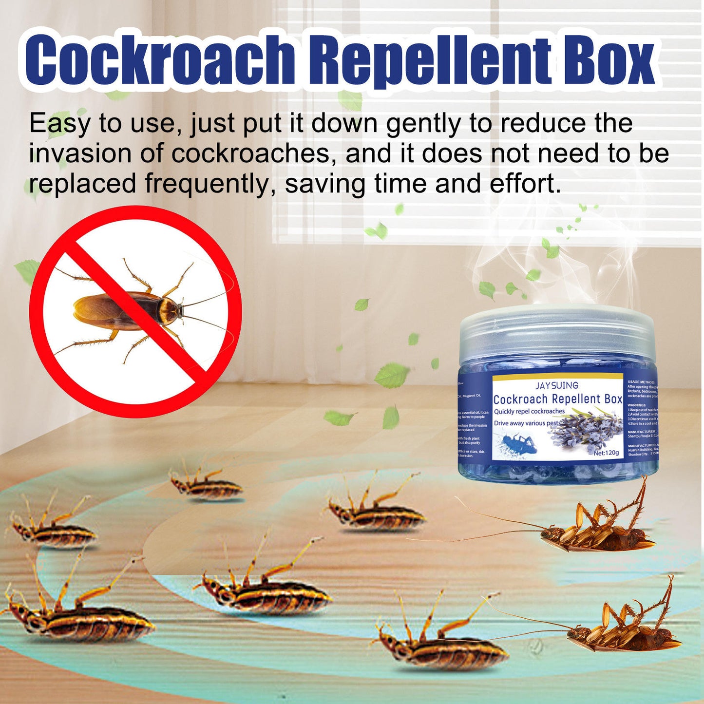 Jaysuing COCKROACH REPELLENT CREAM 120g