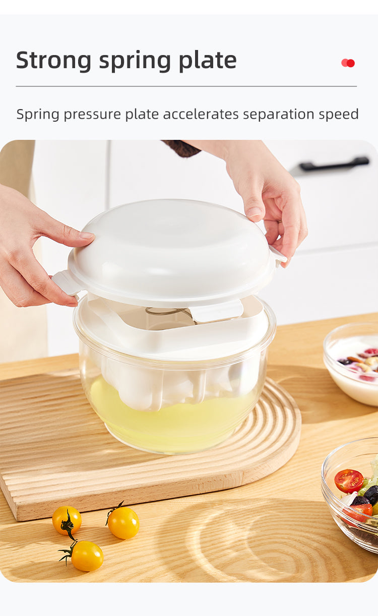 WHEY or YOGURT SEPERATOR with extra fine mesh 2.2 LITER