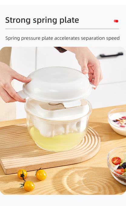 WHEY or YOGURT SEPERATOR with extra fine mesh 2.2 LITER