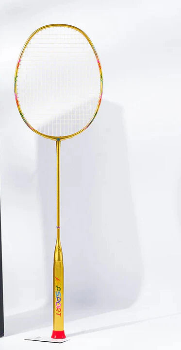 ALP SPORT 1pc - ALP BBQ2.0 8U Super Light Titanium Alloy 100% Full Carbon Fiber Badminton Racket 24-30Lbs