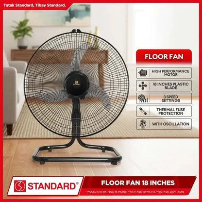 STANDARD TERMINATOR FAN 18'' -Plastic Blade