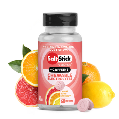 Saltstick Electrolyte Fastchews ( Citrus Burst ) - Bottles 60 Chewable Tablets