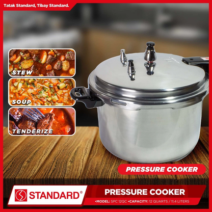 STANDARD PRESSURE COOKER 12 Quarts 11.4L