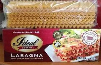 1 CASE -Ideal Gourmet Pasta - LASAGNA 454g (12pcs)
