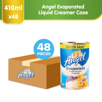Angel EVAPORATED LIQUID CREAMER 410ml  - (Case of 48pcs)