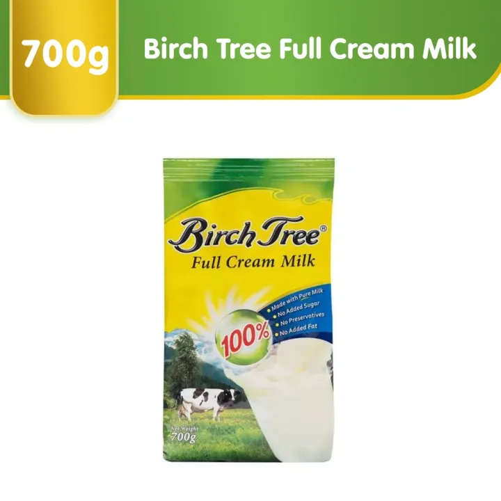 Birch Tree Full Cream Milk 700g - Made from Pure Cow's Milk
