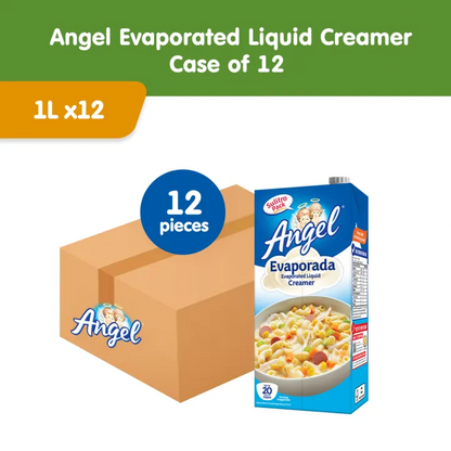 Angel EVAPORATED LIQUID CREAMER 1 Liter - (Case of 12)