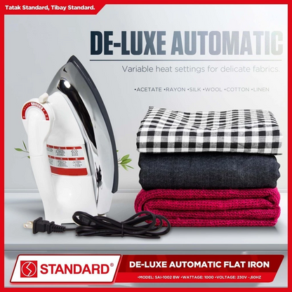 STANDARD DELUXE AUTOMATIC IRON 1000W - WHITE