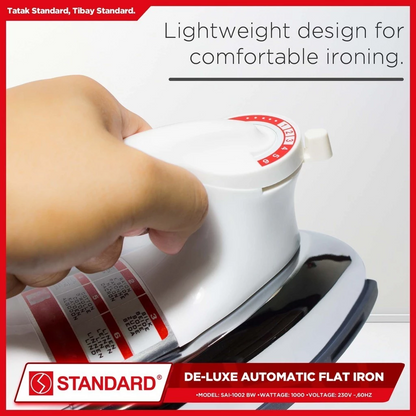 STANDARD DELUXE AUTOMATIC IRON 1000W - WHITE