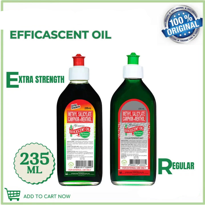 Efficascent Oil Regular 235mL (3 bottles)
