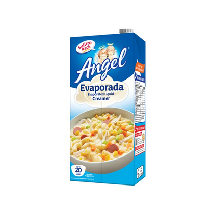 Angel EVAPORATED LIQUID CREAMER 1 Liter - (Case of 12)