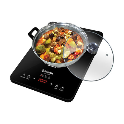 IMARFLEX IDX-2000S- Slim Type Induction Cooker - TWIN EXHAUST