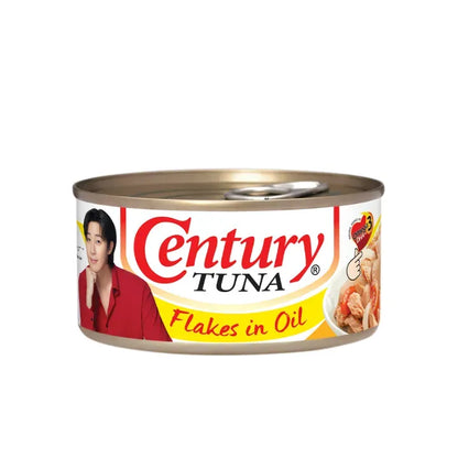 Century Tuna Flakes in Vegetable Oil 180g (Case of 48pcs) - Protein, Omega 3 DHA, No Preservatives