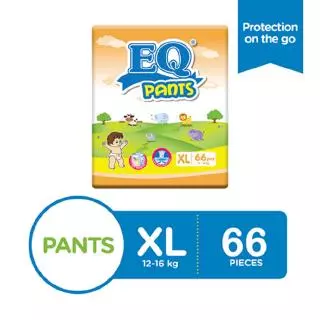 EQ Pants Mega Pack XLarge 66's - Pants Baby Diapers
