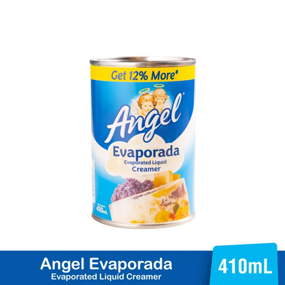 Angel EVAPORATED LIQUID CREAMER 410ml  - (Case of 48pcs)