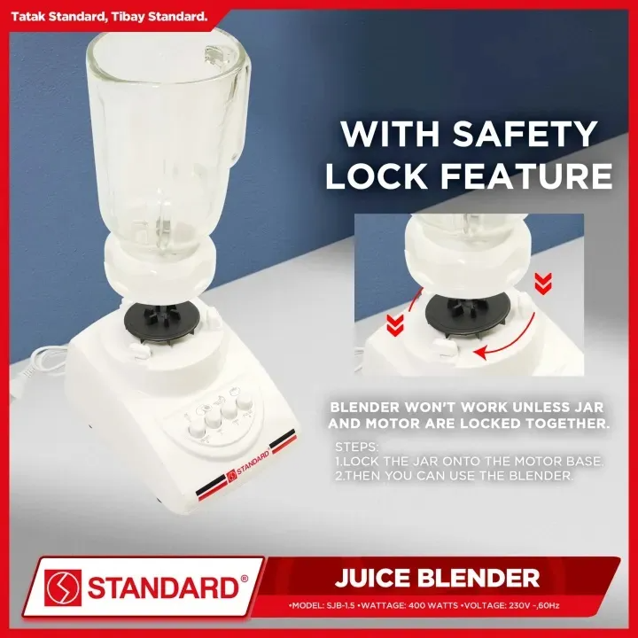 STANDARD BLENDER GLASS JAR 1.5L