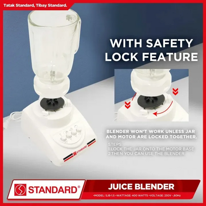 STANDARD BLENDER GLASS JAR 1.5L
