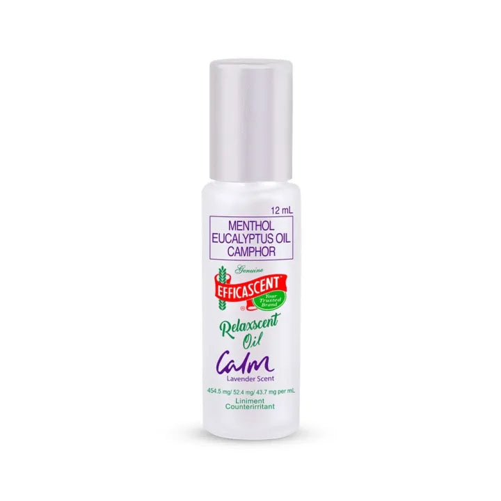 EFFICASCENT RELAXSCENT OIL - Calm 12mL x 3pcs