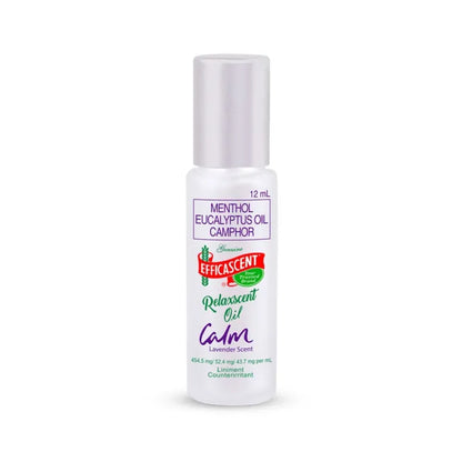 EFFICASCENT RELAXSCENT OIL - Calm 12mL x 3pcs