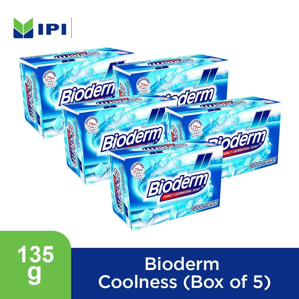 BIODERM SOAP - COOLNESS 135g Box [Bundle of 5]