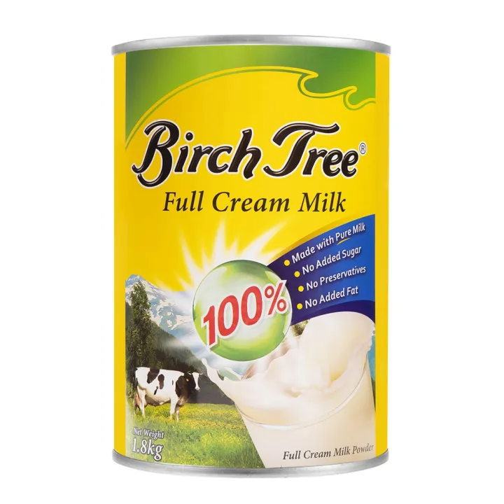 Birch Tree Full Cream Milk 1800g - Made from Pure Cow’s Milk