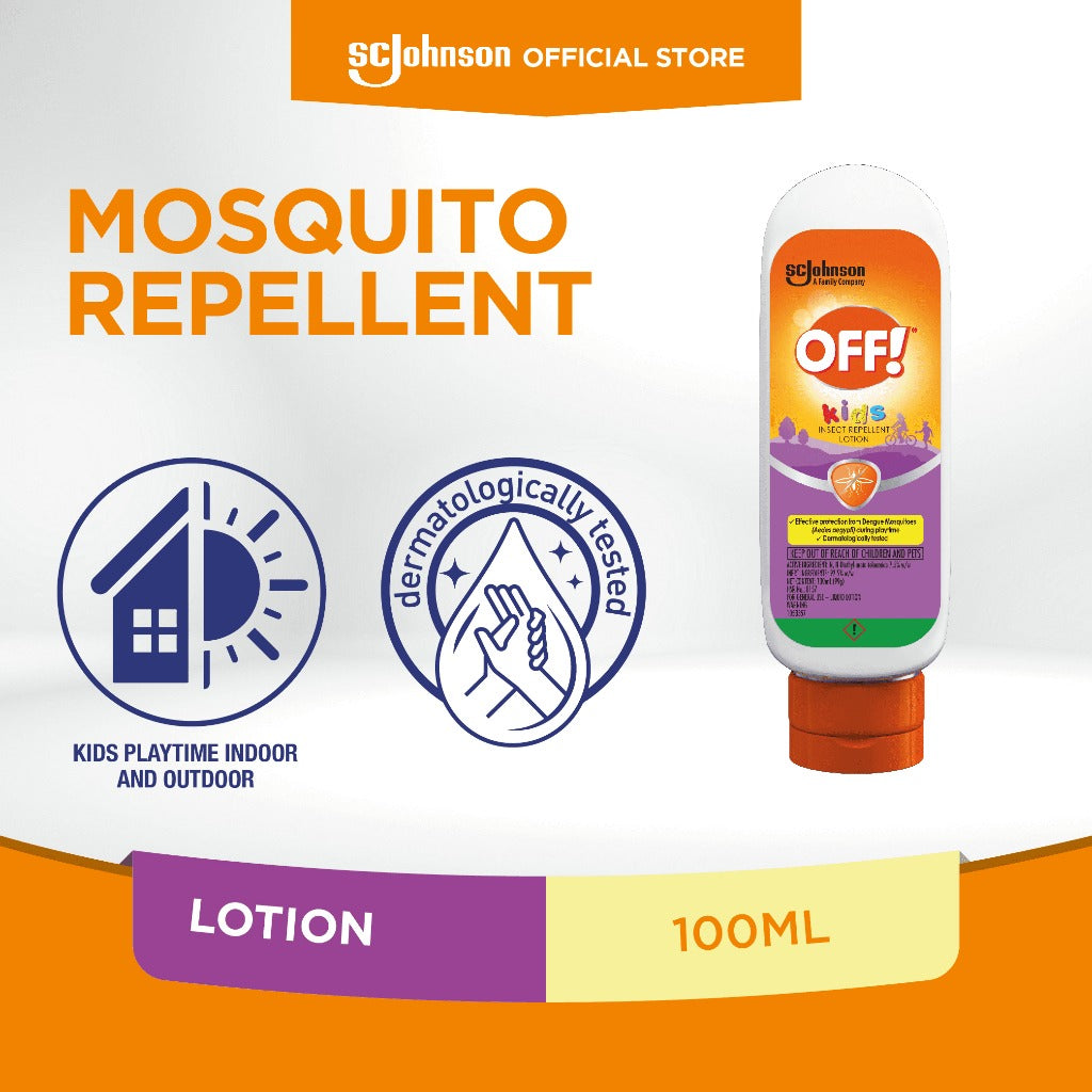 OFF! Kids Mosquito Repellent Lotion 100ml - (Pack of 3)