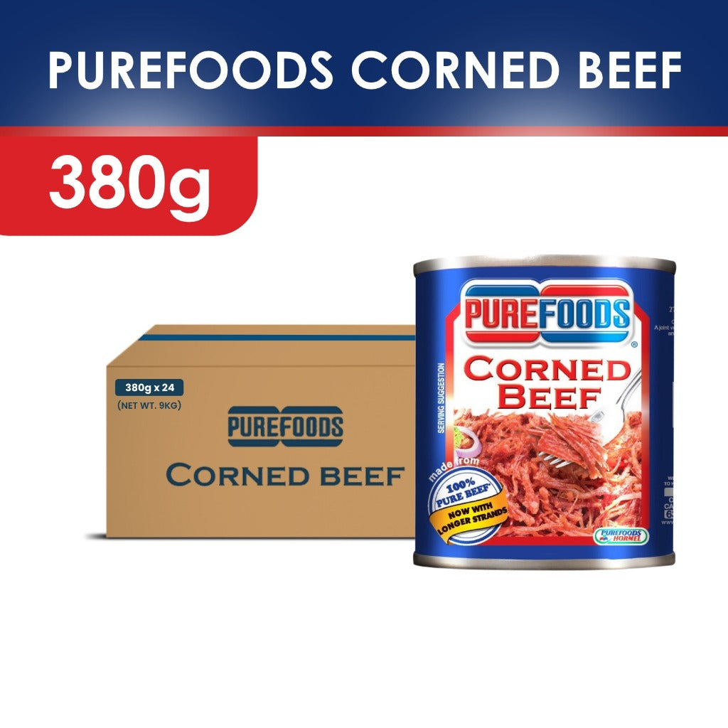 1 CASE - PUREFOODS Corned Beef (380g x 24)
